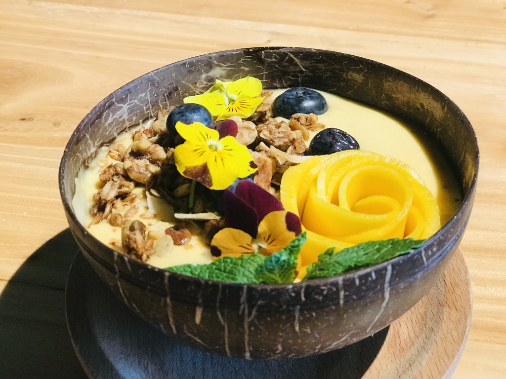 My Mango Addiction Coconut Yogurt Smoothie Bowl